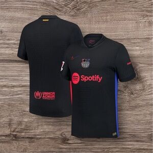 Black Fc Barcelona jersey size medium brand new never worn comes with tags